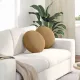 Ülőpárnák 2 pcs Barna Ø 40 x 13 cm Bársony