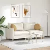 Ülőpárnák 2 pcs Barna Ø 40 x 13 cm Bársony