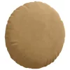 Ülőpárnák 2 pcs Barna Ø 40 x 13 cm Bársony