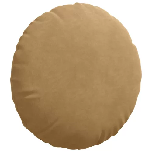 Ülőpárnák 2 pcs Barna Ø 40 x 13 cm Bársony