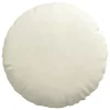 Ülőpárnák 2 pcs Krém Ø 40 x 13 cm Bársony