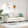 Ülőpárnák 2 pcs Tengeri Zöld Ø 40 x 13 cm Bársony