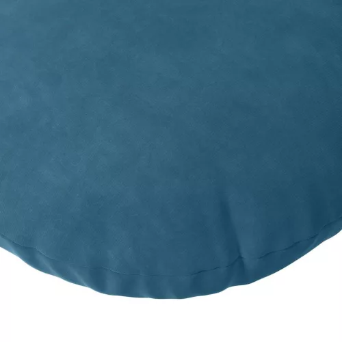Ülőpárnák 2 pcs Kék Ø 40 x 13 cm Bársony