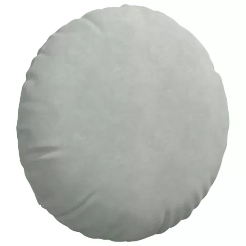 Ülőpárnák 2 pcs Világosszürke Ø 40 x 13 cm Bársony