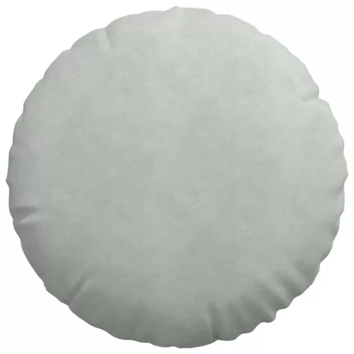 Ülőpárnák 2 pcs Világosszürke Ø 40 x 13 cm Bársony