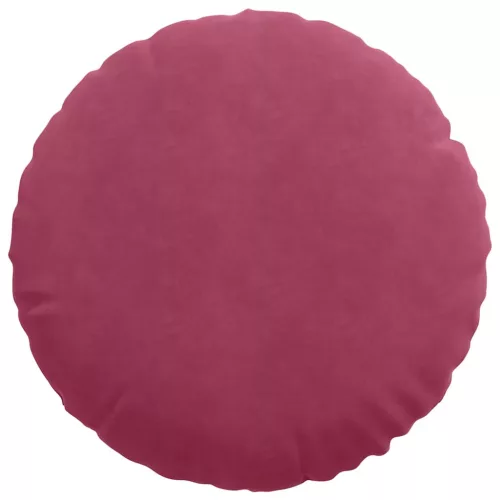 Ülőpárnák 2 pcs Bordó Ø 40 x 13 cm Bársony
