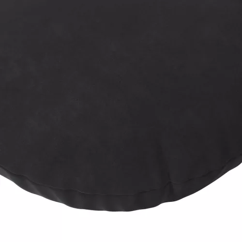 Ülőpárnák 2 pcs Fekete Ø 40 x 13 cm Bársony