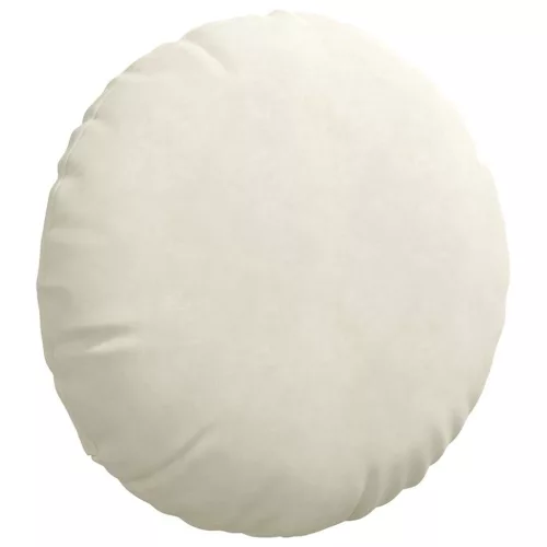 Ülőpárnák 2 pcs Krém Ø 40 x 13 cm Bársony