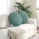 Ülőpárnák 2 pcs Tengeri Zöld Ø 40 x 13 cm Bársony