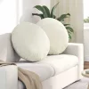 Ülőpárnák 2 pcs Krém Ø 40 x 13 cm Bársony