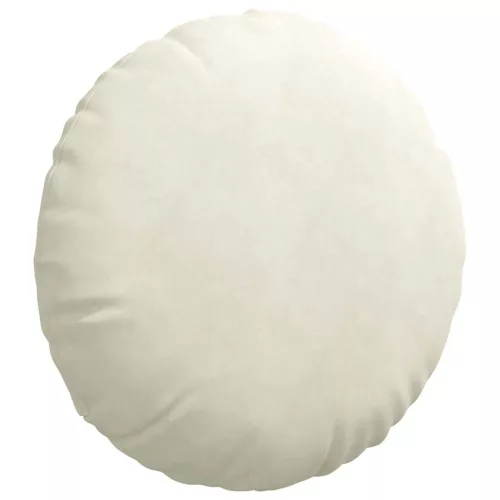 Ülőpárnák 2 pcs Krém Ø 40 x 13 cm Bársony