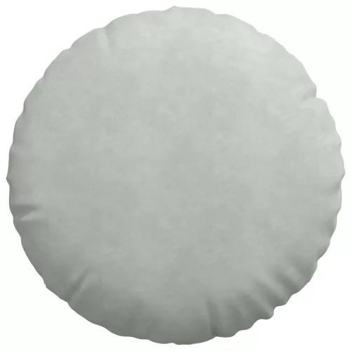Ülőpárnák 2 pcs Világosszürke Ø 40 x 13 cm Bársony