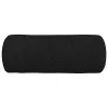 Hengerpárnák 2 pcs Fekete Ø 15 x 40 cm szövet