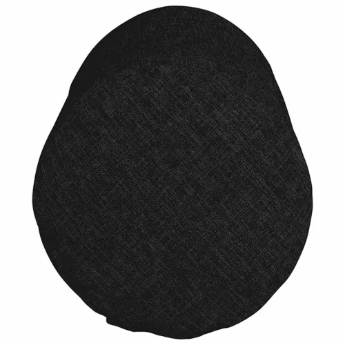 Hengerpárnák 2 pcs Fekete Ø 15 x 40 cm szövet