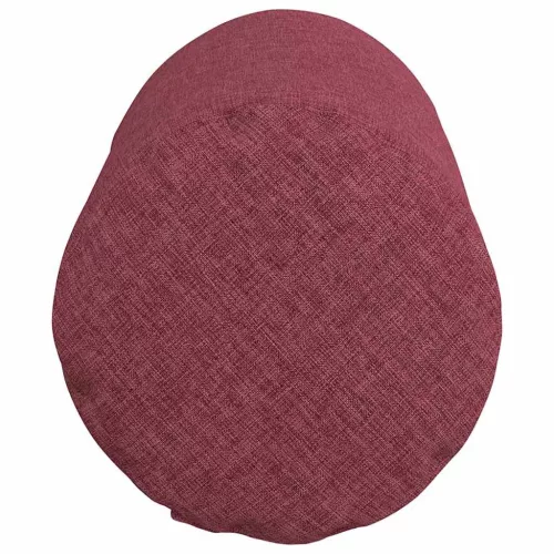 Hengerpárnák 2 pcs Bordó Ø 15 x 40 cm szövet