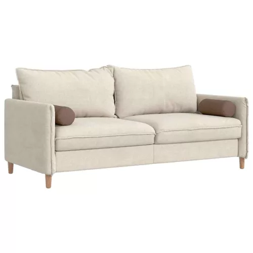 Hengerpárnák 2 pcs Barna Ø 15 x 40 cm szövet