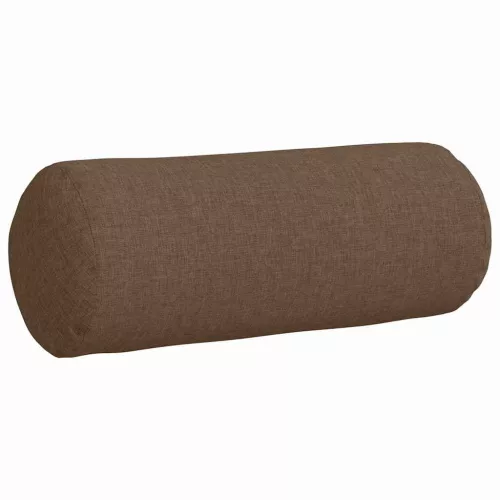 Hengerpárnák 2 pcs Barna Ø 15 x 40 cm szövet