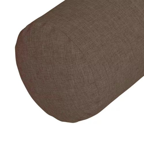 Hengerpárnák 2 pcs Barna Ø 15 x 40 cm szövet