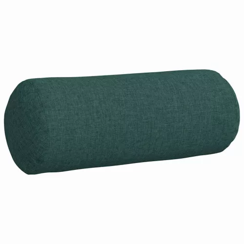 Hengerpárnák 2 pcs Sötétzöld Ø 15 x 40 cm szövet