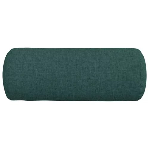 Hengerpárnák 2 pcs Sötétzöld Ø 15 x 40 cm szövet
