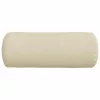 Hengerpárnák 2 pcs Krém Ø 15 x 40 cm szövet