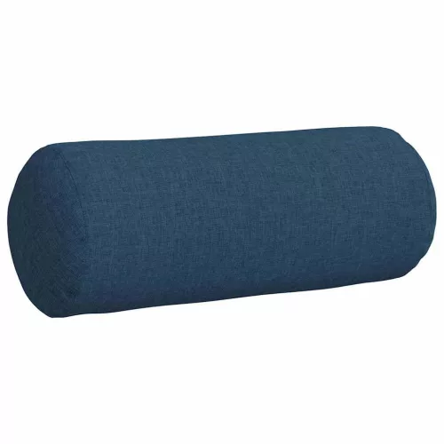 Hengerpárnák 2 pcs Kék Ø 15 x 40 cm szövet