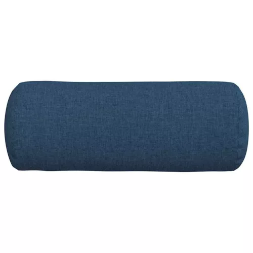 Hengerpárnák 2 pcs Kék Ø 15 x 40 cm szövet