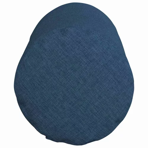 Hengerpárnák 2 pcs Kék Ø 15 x 40 cm szövet