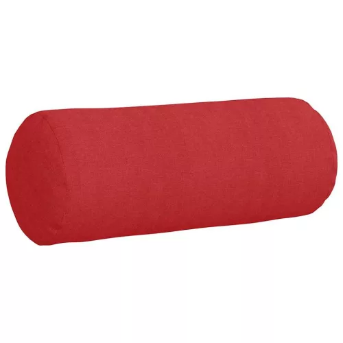 Hengerpárnák 2 pcs Piros Ø 15 x 40 cm szövet