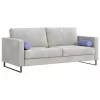 Hengerpárnák 2 pcs Farmerkék Ø 15 x 40 cm szövet