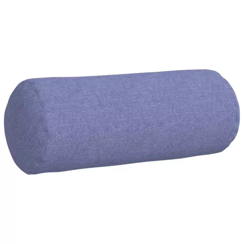 Hengerpárnák 2 pcs Farmerkék Ø 15 x 40 cm szövet