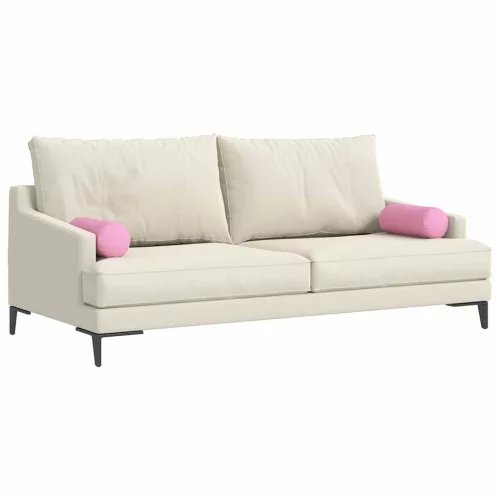 Hengerpárnák 2 pcs Rózsaszín Ø 15 x 40 cm szövet