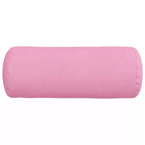 Hengerpárnák 2 pcs Rózsaszín Ø 15 x 40 cm szövet