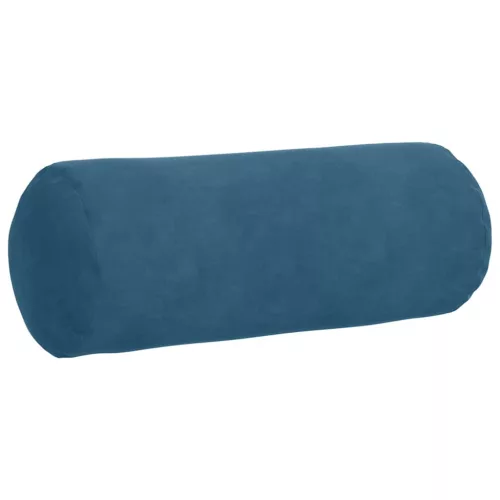 Hengerpárnák 2 pcs Kék Ø 15 x 40 cm Bársonyos szövet