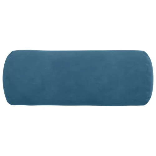 Hengerpárnák 2 pcs Kék Ø 15 x 40 cm Bársonyos szövet