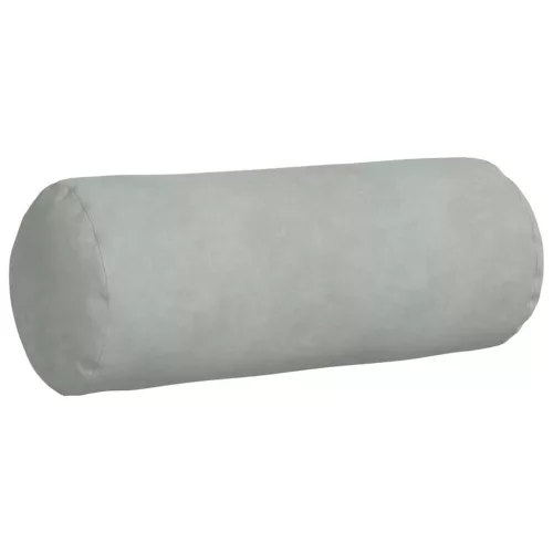 Hengerpárnák 2 pcs Világosszürke Ø 15 x 40 cm Bársonyos szövet