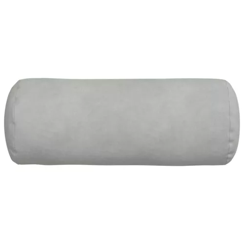 Hengerpárnák 2 pcs Világosszürke Ø 15 x 40 cm Bársonyos szövet