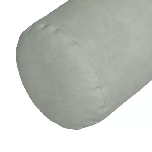 Hengerpárnák 2 pcs Világosszürke Ø 15 x 40 cm Bársonyos szövet