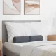 Hengerpárnák 2 pcs Sötétszürke Ø 15 x 40 cm Bársonyos szövet