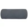 Hengerpárnák 2 pcs Sötétszürke Ø 15 x 40 cm Bársonyos szövet