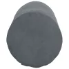 Hengerpárnák 2 pcs Sötétszürke Ø 15 x 40 cm Bársonyos szövet