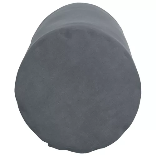 Hengerpárnák 2 pcs Sötétszürke Ø 15 x 40 cm Bársonyos szövet