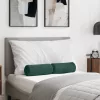 Hengerpárnák 2 pcs Sötétzöld Ø 15 x 40 cm Bársonyos szövet