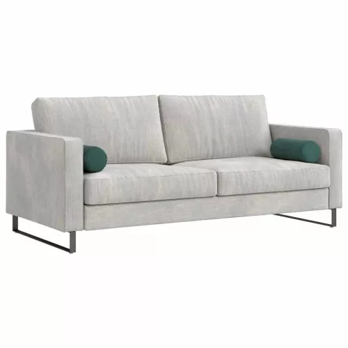 Hengerpárnák 2 pcs Sötétzöld Ø 15 x 40 cm Bársonyos szövet