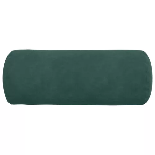 Hengerpárnák 2 pcs Sötétzöld Ø 15 x 40 cm Bársonyos szövet