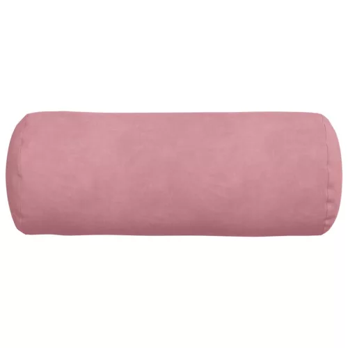 Hengerpárnák 2 pcs Rózsaszín Ø 15 x 40 cm Bársonyos szövet