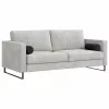 Hengerpárnák 2 pcs Fekete Ø 15 x 40 cm Bársonyos szövet