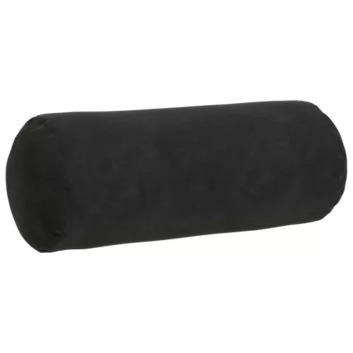 Hengerpárnák 2 pcs Fekete Ø 15 x 40 cm Bársonyos szövet