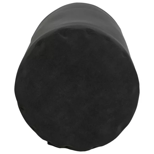 Hengerpárnák 2 pcs Fekete Ø 15 x 40 cm Bársonyos szövet