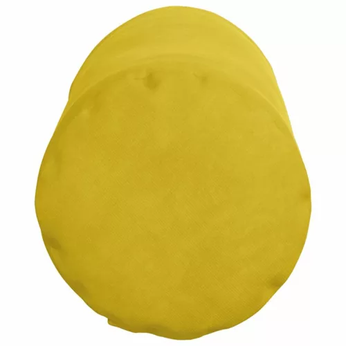 Hengerpárnák 2 pcs Sárga Ø 15 x 40 cm Bársonyos szövet